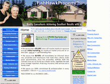 Tablet Screenshot of fishhawkproperty.com